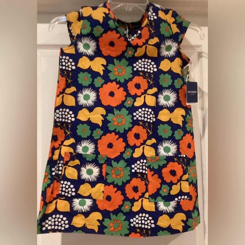 NWT Marimekko for Target floral girls dress